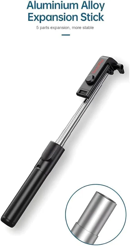 SooPii 3-in-1 Bluetooth Selfie Stick Tripod - Extendable Monopod with Wireless Remote