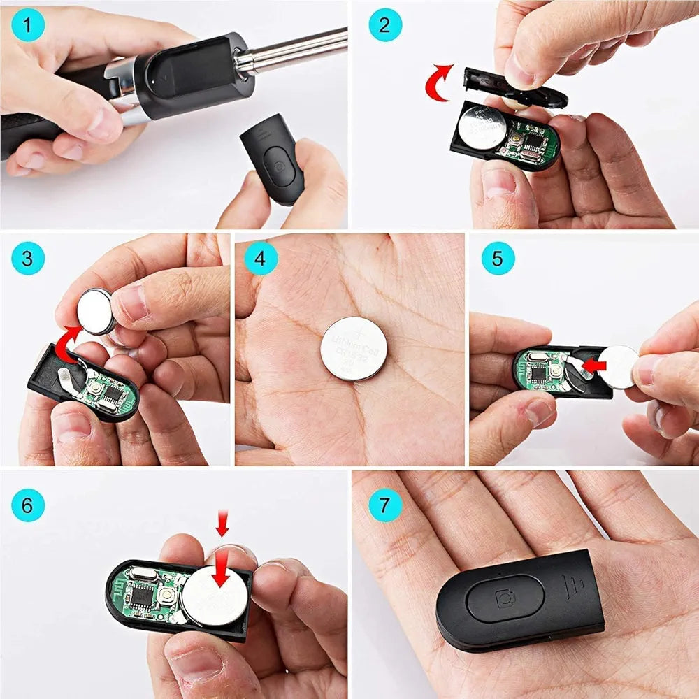 SooPii 3-in-1 Bluetooth Selfie Stick Tripod - Extendable Monopod with Wireless Remote